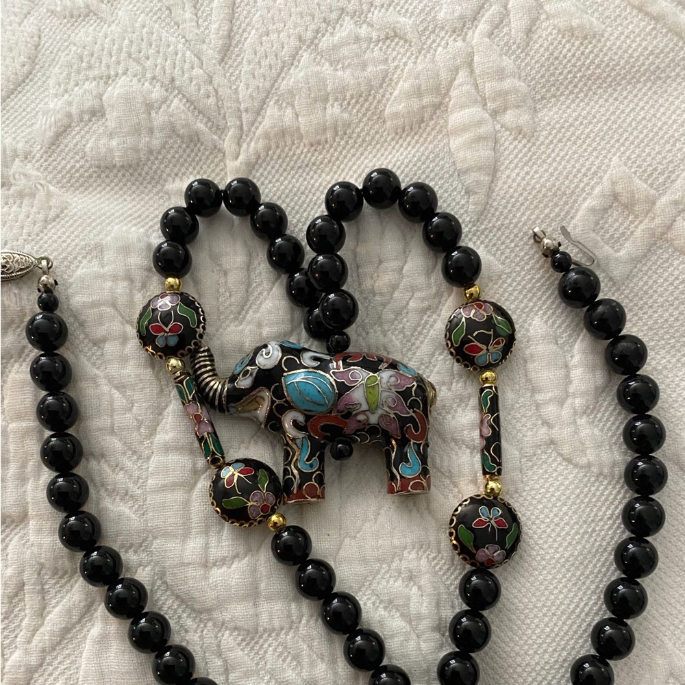 CLOISONNÉ 28” Necklace
